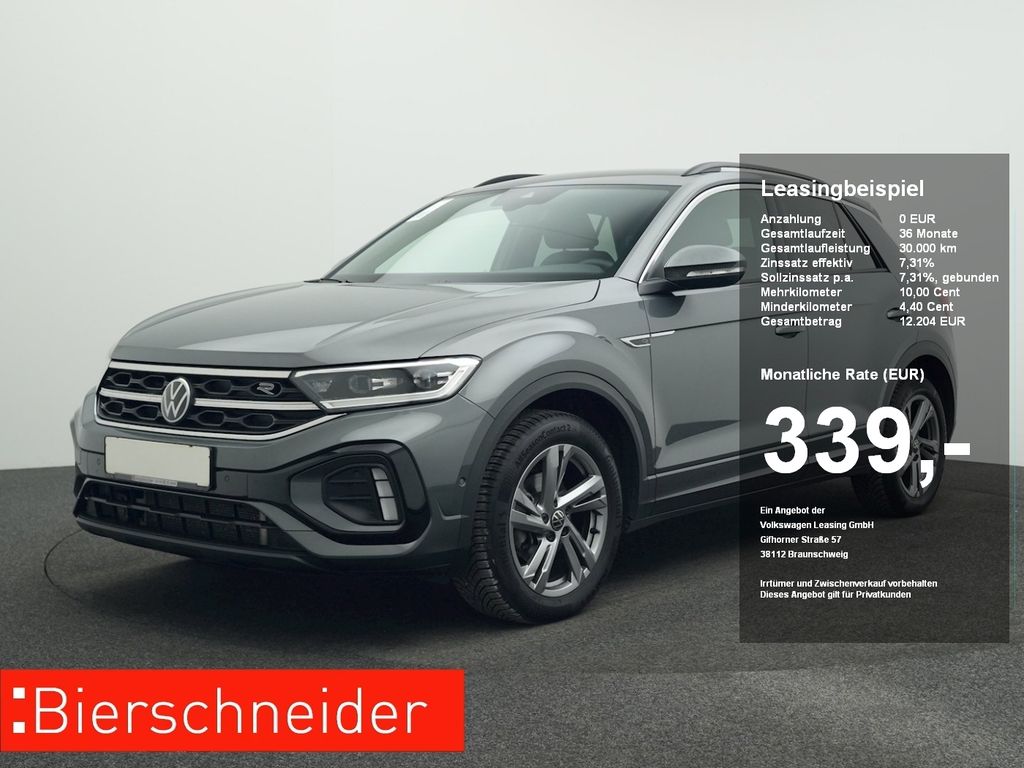 Volkswagen T-Roc 1.5 TSI DSG R-Line LED-PLUS NAVI 3-J-GAR A