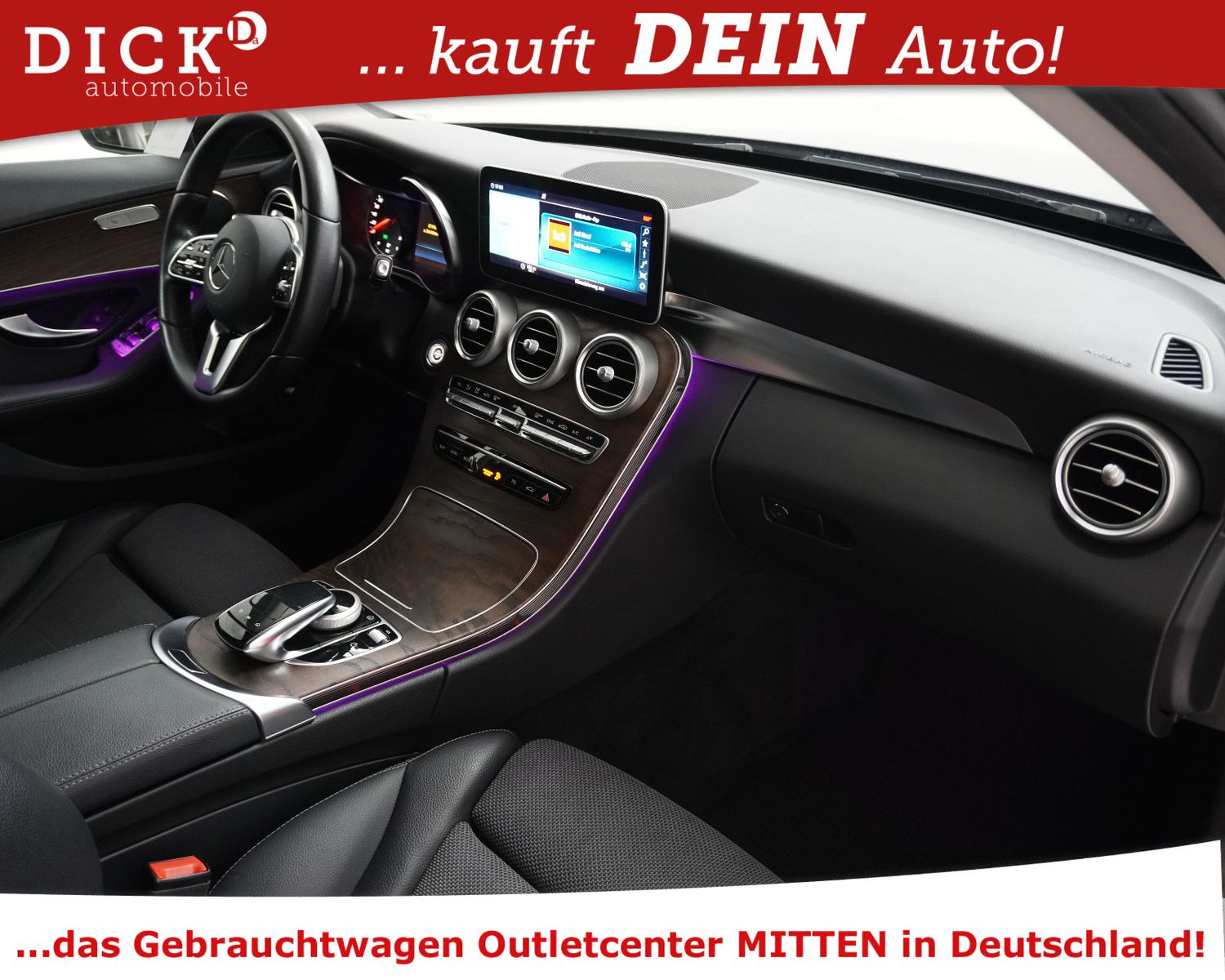 Fahrzeugabbildung Mercedes-Benz C300d 4Mat 9G Avantg COMAND+KAM+LEDER+SHZ+LED+17