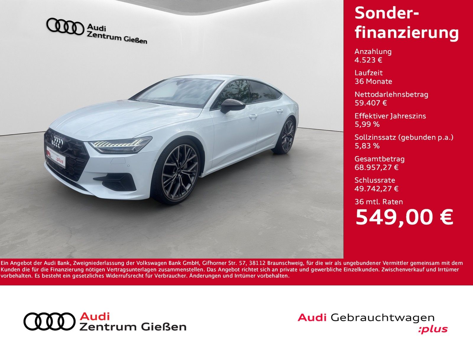 Audi A7 Sportback 50 TDI quattro S line Black HuD AHK foto 2