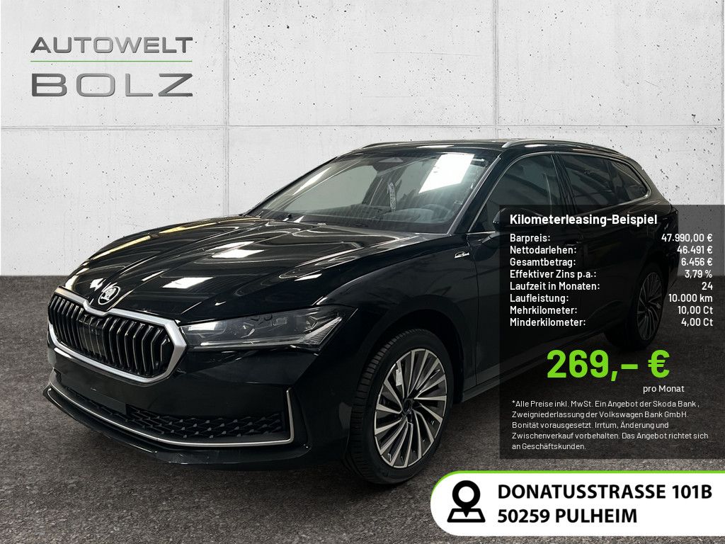 Skoda Superb Combi 2.0 TDI 4x4 L&K MATRIX-LED AHK 360°