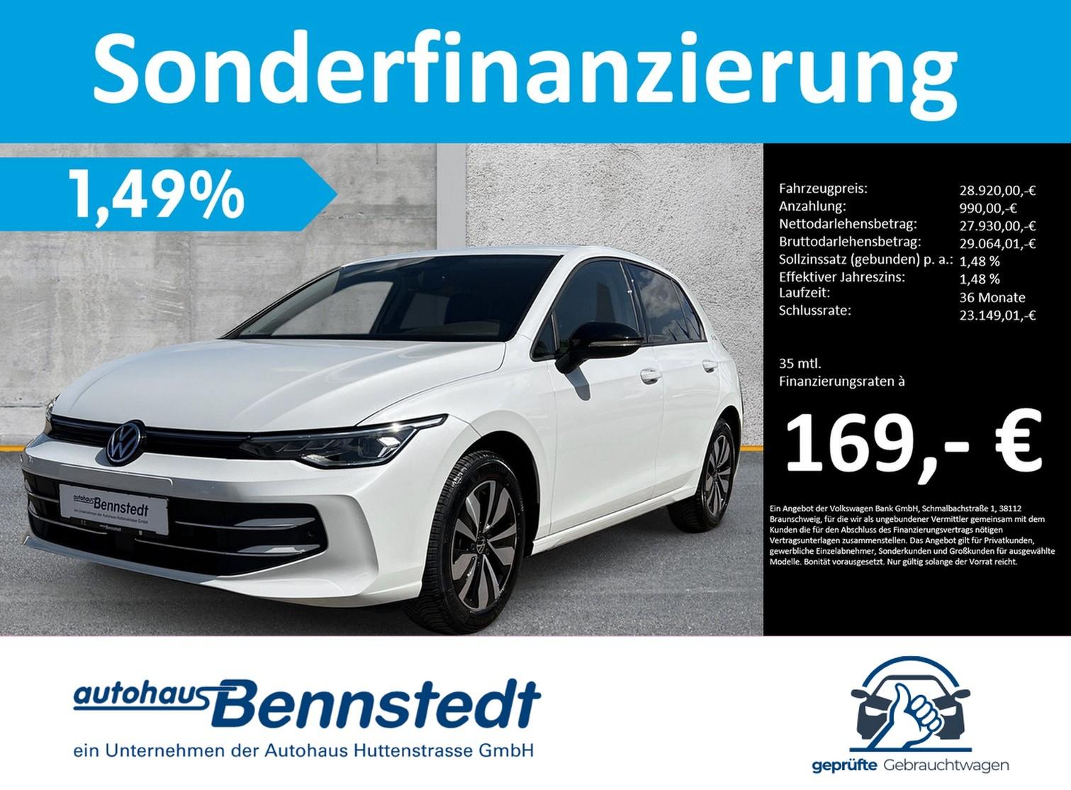 Volkswagen Golf VIII 1.5 eTSI DSG Goal LED+ KAMERA NAVI AHK