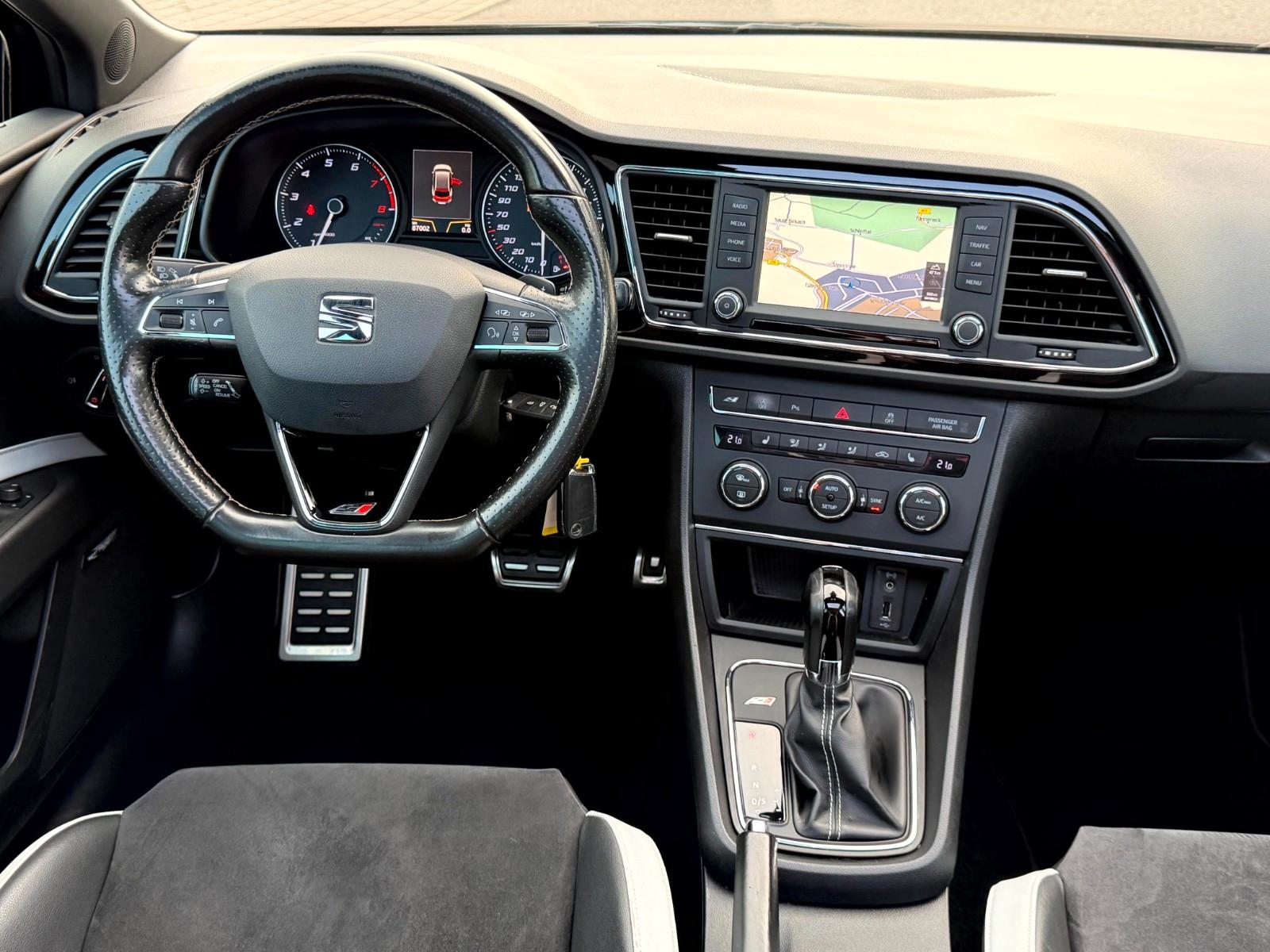 SEAT LEON 2.0 TSI ST CUPRA 290 DSG PANO_SCHALENSITZE | 290 ch | HAYON ÉLECTRIQUE | PACK SPORT | TOIT OUVRANT