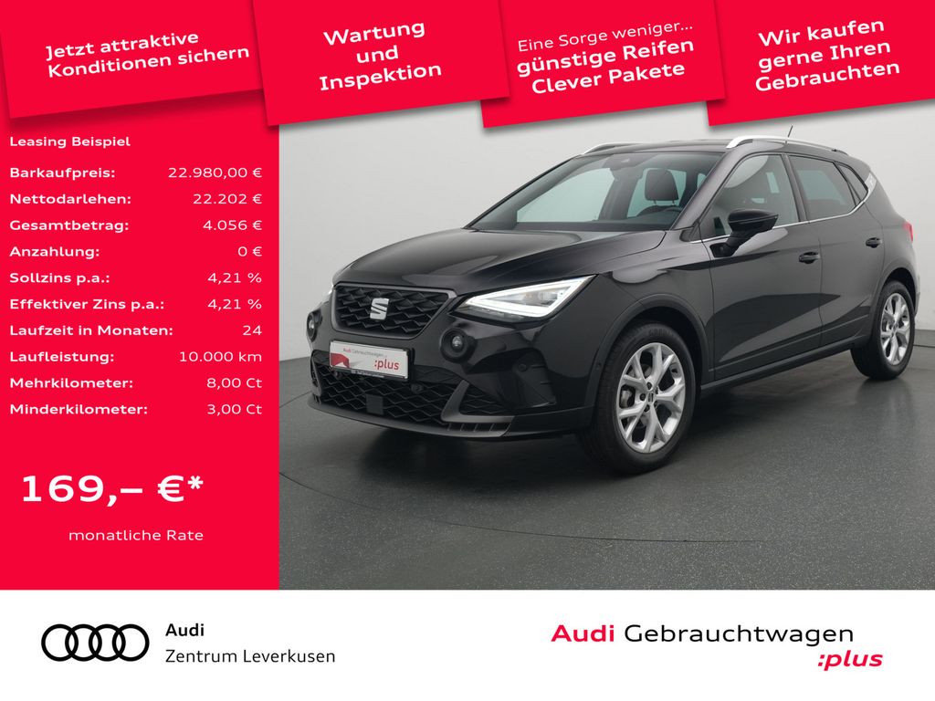 Seat Arona FR 1.0 TSI NAVI VIRT ACC KAMERA LED SHZ