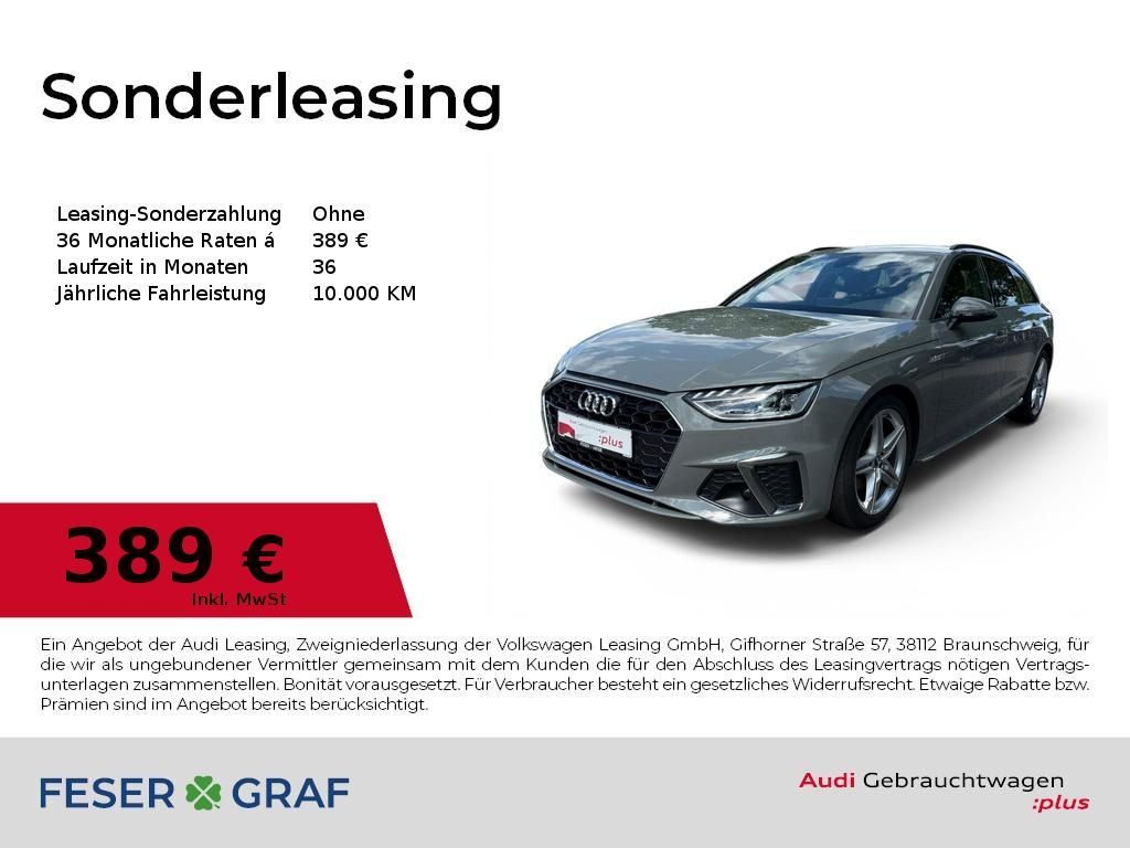 Audi A4 Avant S line 35 TFSI S Tronic LED+CarPlay/Nav