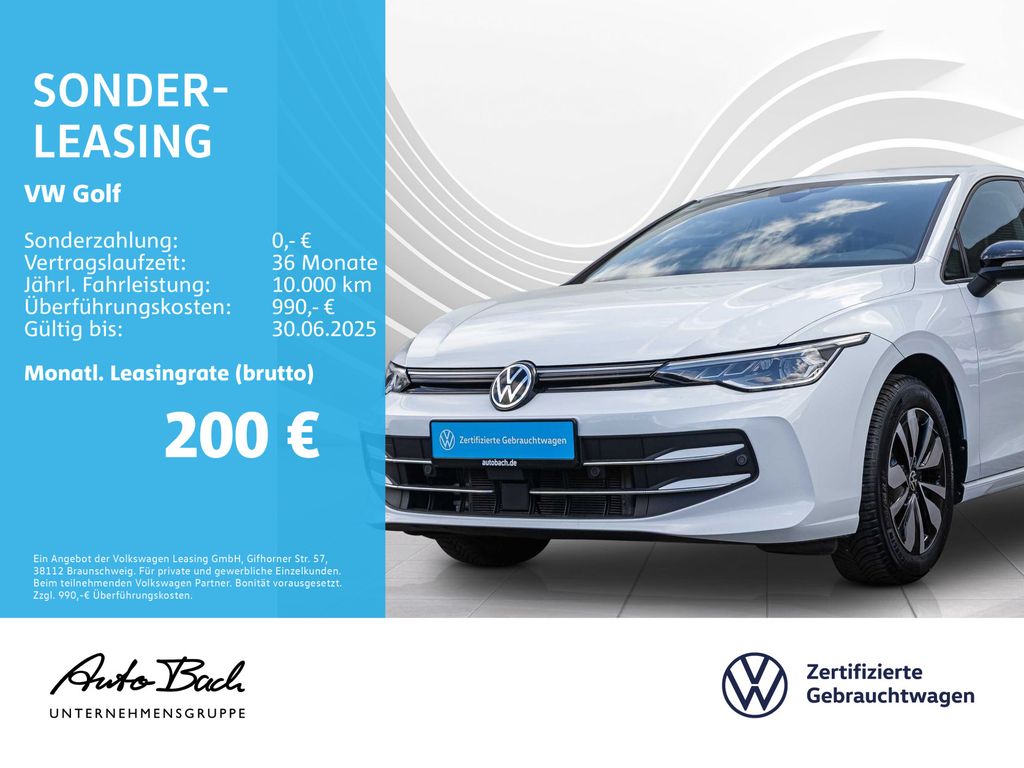 Volkswagen Golf VIII 1.5 TSI GOAL, LED, Navi, App-Connect,