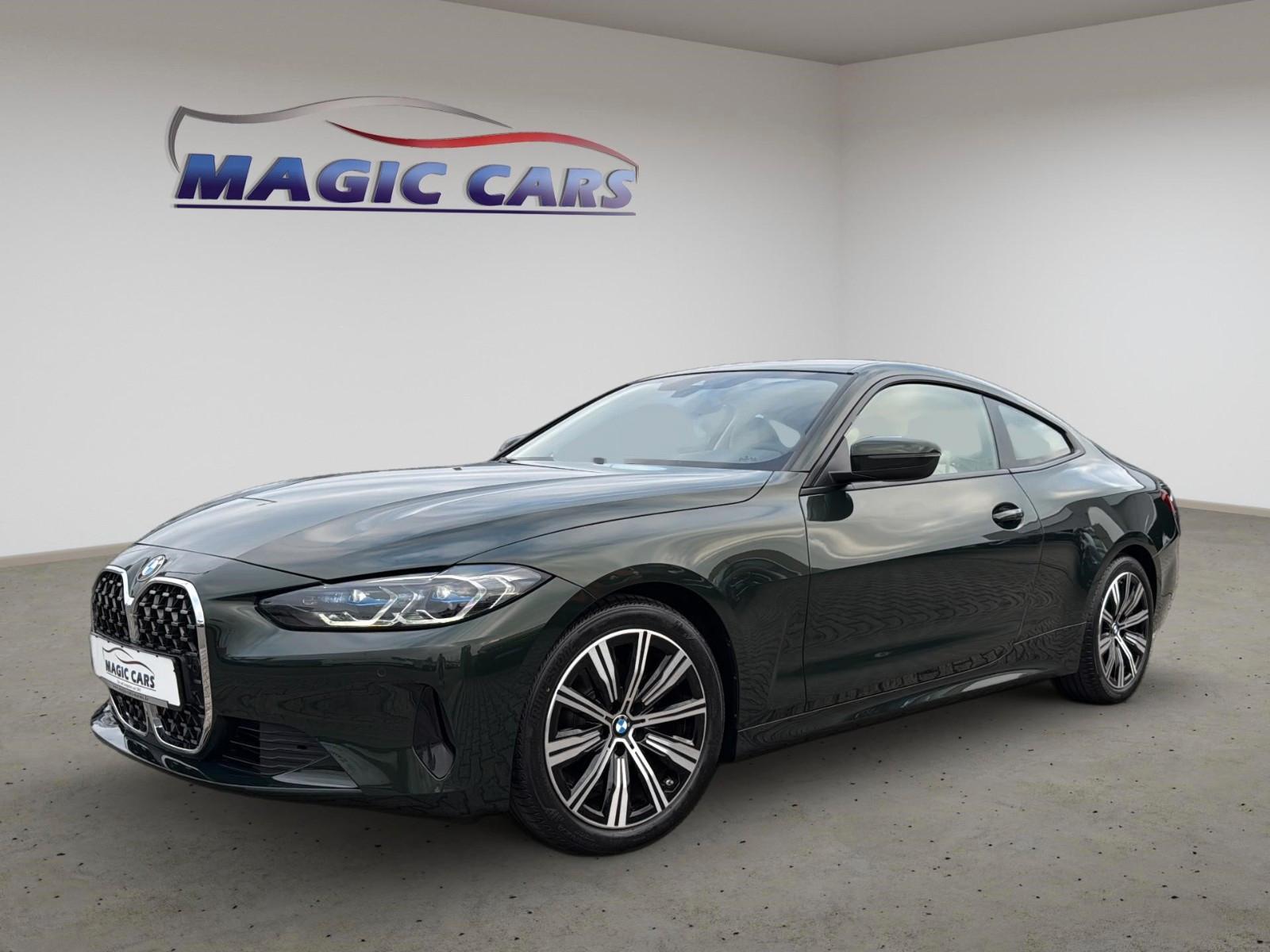 BMW 420 d Coupe*Aut.*San Remo Grün*Leder Beige*H&K*