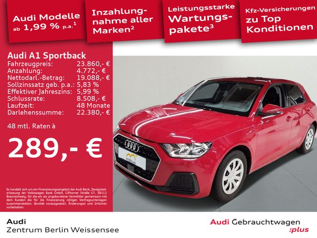 Audi A1 Sportback 25 TFSI S-TRO*ADVANCED*SITZHZ*PDC**