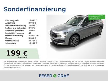 Skoda Kamiq Selection 1,0l TSI DSG *RFK SHZ MATRIX AHK