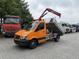 Mercedes-Benz Sprinter 516 Kipper mit Kran HMF 270 - Offers
