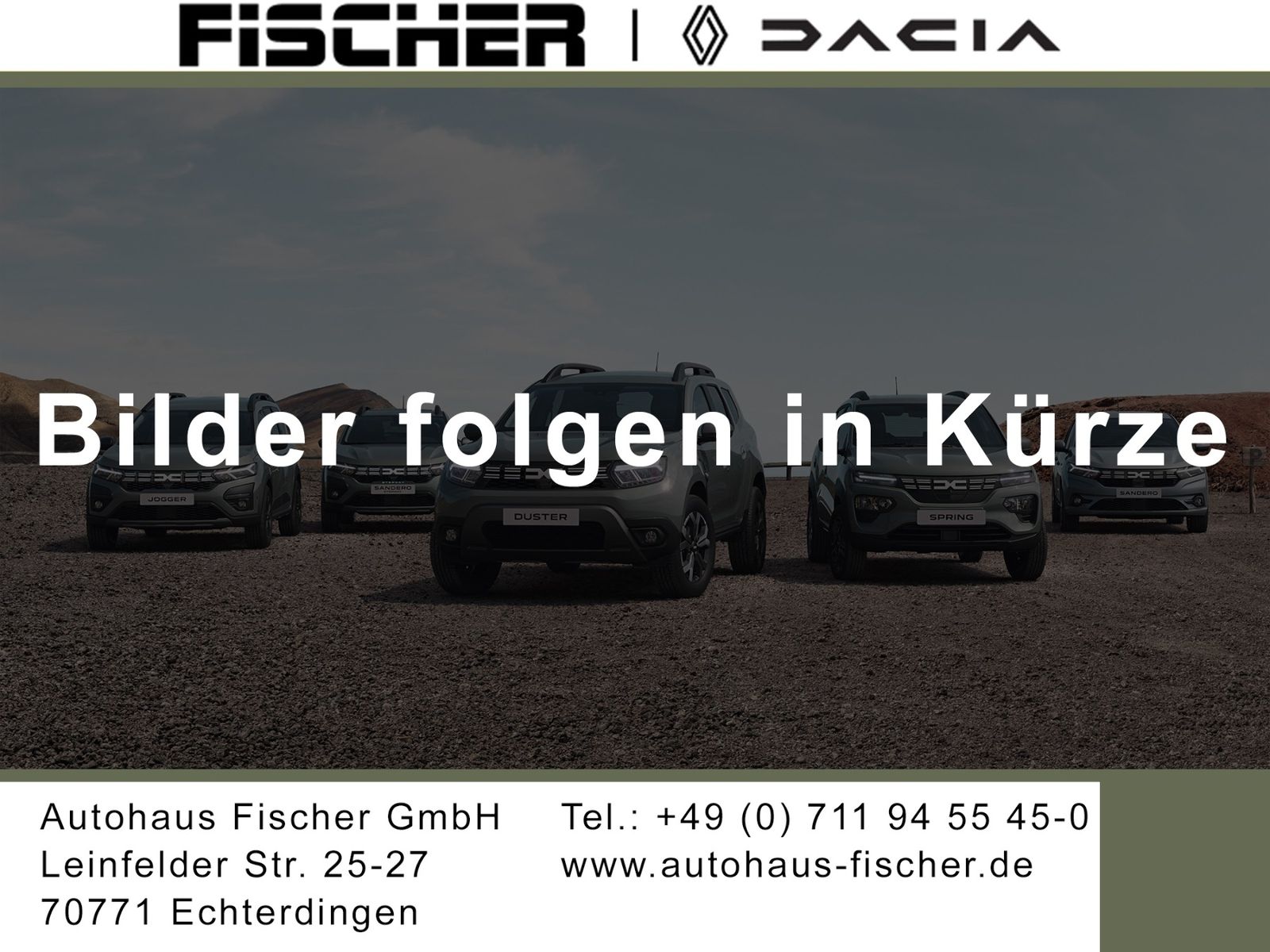 Fahrzeugabbildung Dacia Duster Comfort TCe 130 OBI *sofort verfügbar*