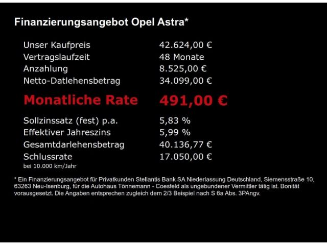 Astra L ST ELECTRIC GS 54kWh+NAVI+LED-MATRIX-LIC