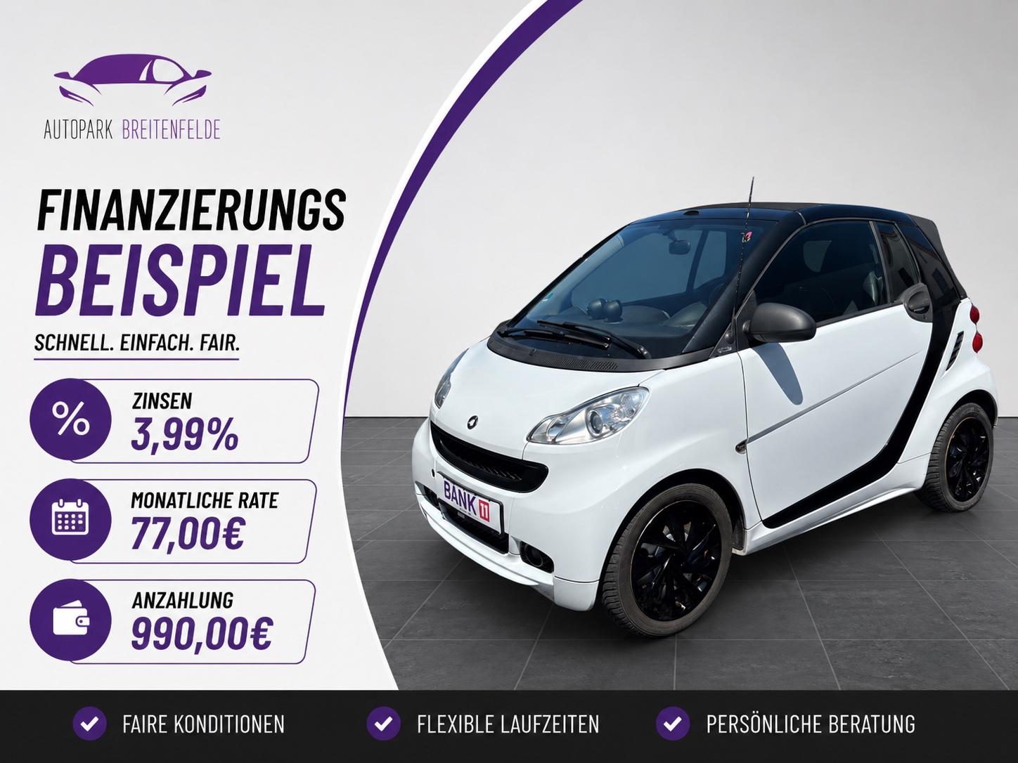 Smart ForTwo Cabrio Sportlenkrad F1/Teilleder/Sitzheiz