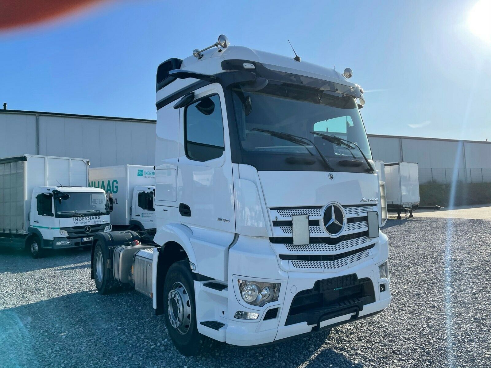 Fahrzeugabbildung Mercedes-Benz Actros 1846 LS Stream Space  Kipphydraulik