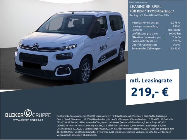 Citroën Berlingo 1.5 BlueHDi 100 Feel MPV