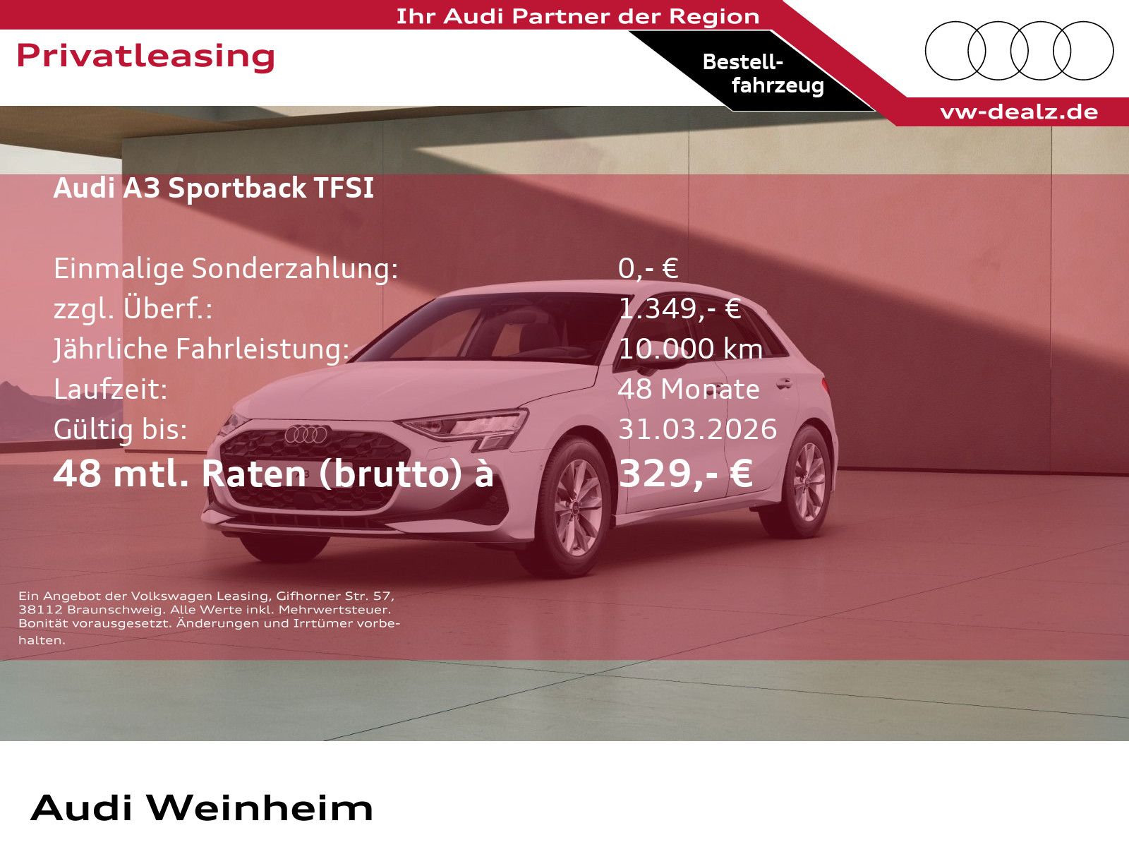 Audi A3 Sportback TFSI Klima ALU DAB Bluetooth PDC