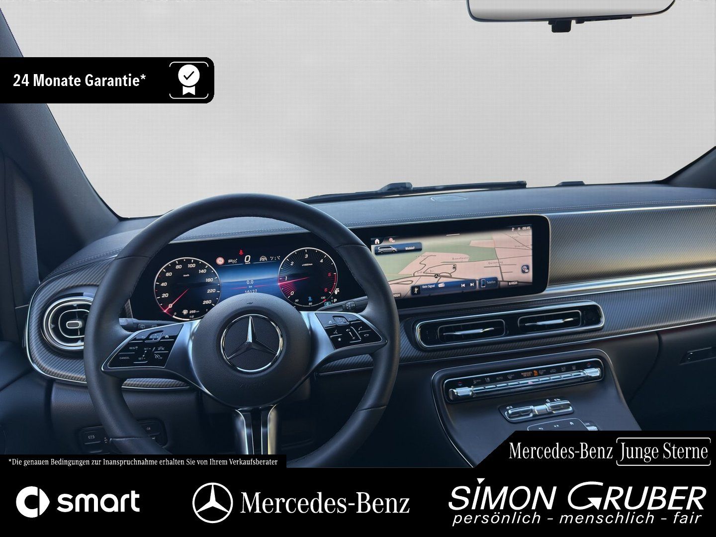 Fahrzeugabbildung Mercedes-Benz V 300 d 4M Ava L AMG Night Airmatic Tisch 7Sitze