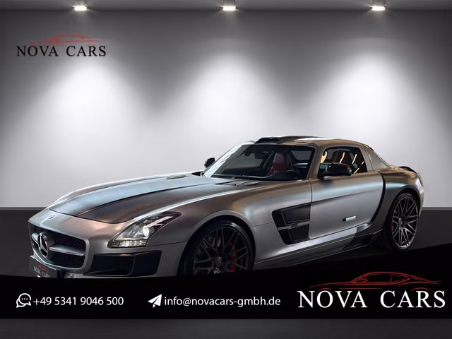 Mercedes-Benz SLS AMG COUPE*MAGNO ALLANITGRAU MATT*BRABUS CARB