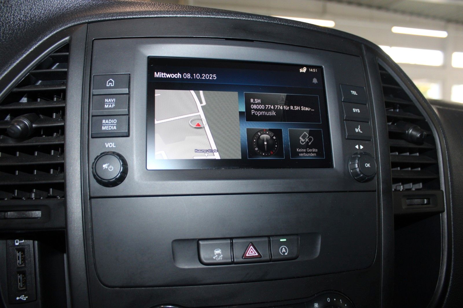 Fahrzeugabbildung Mercedes-Benz Vito MIXTO LANG 5-Si Klima STDHZ NAVI AHK CAM