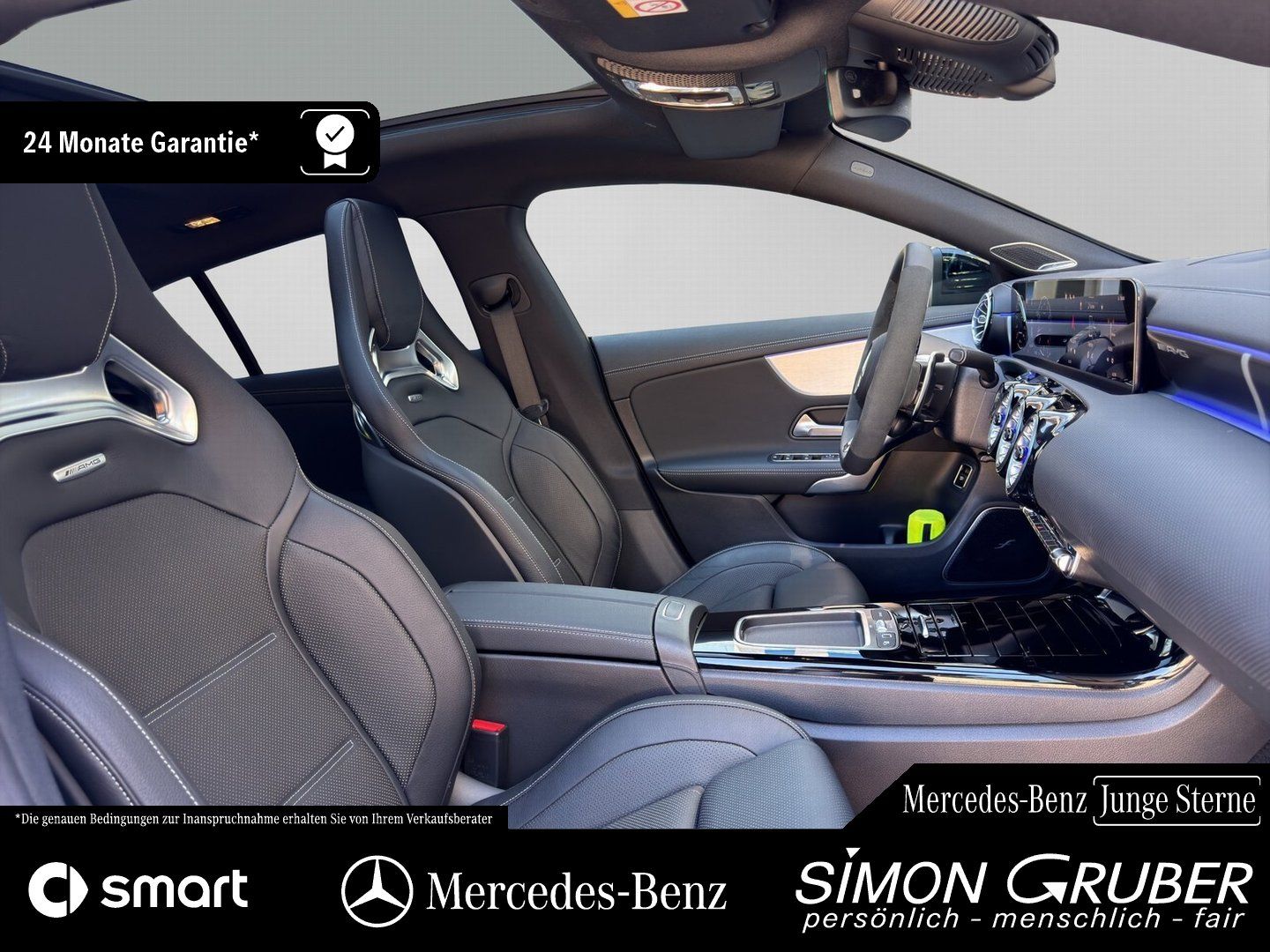 Fahrzeugabbildung Mercedes-Benz CLA 45 S 4M+ SB AMG Perfo Leder Aero Driver HUD