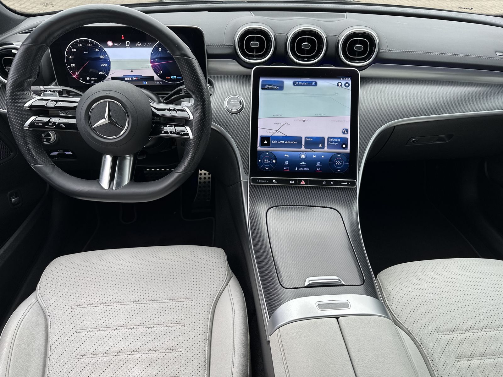 Fahrzeugabbildung Mercedes-Benz C 220d T AMG Line NAV+LED+360°+WIDESCREEN+18ZOLL