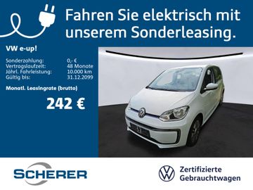 Volkswagen Leasingangebot: Volkswagen e-up! Style "Plus" 61 kW 32,3 kWh RFK*SHZ*EPH uv