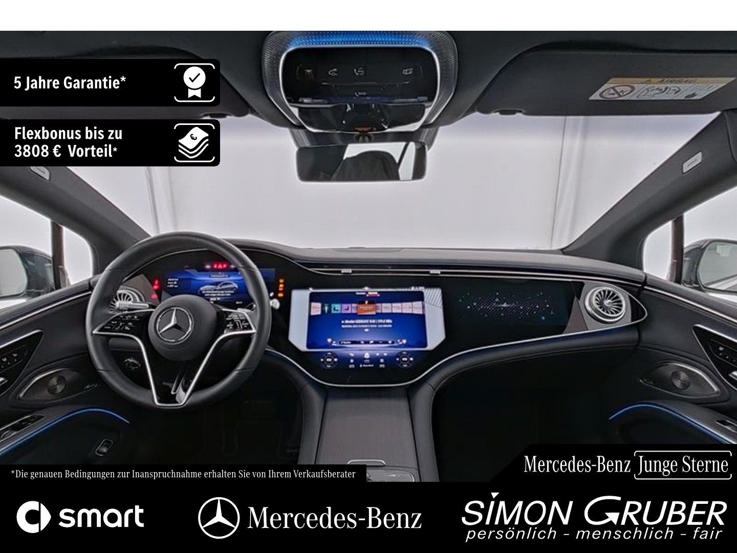 Fahrzeugabbildung Mercedes-Benz EQS 500 4M AMG Pano 4*Massage Sitzklima 118kwh