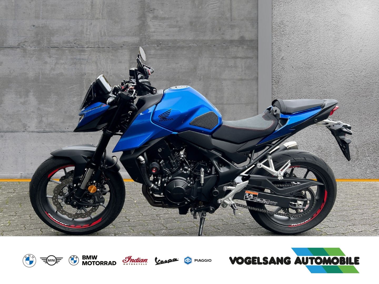 Fahrzeugabbildung Honda CB 750 Lenkerenden-Spiegel, Kühlerschutzgitter,