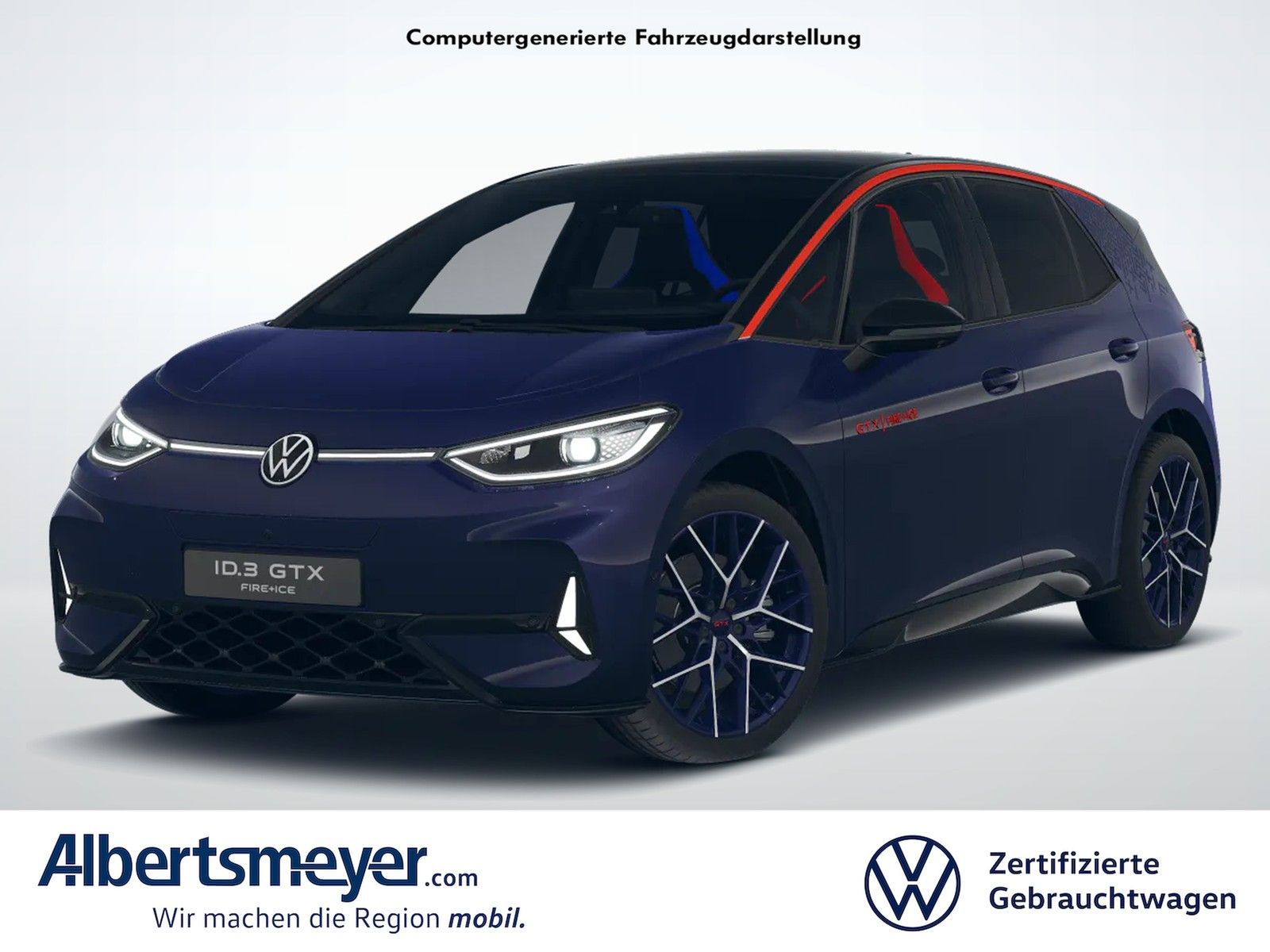 Volkswagen ID.3 Fire + Ice GTX Perf +PANORAMA+HEADUP+MATRIX