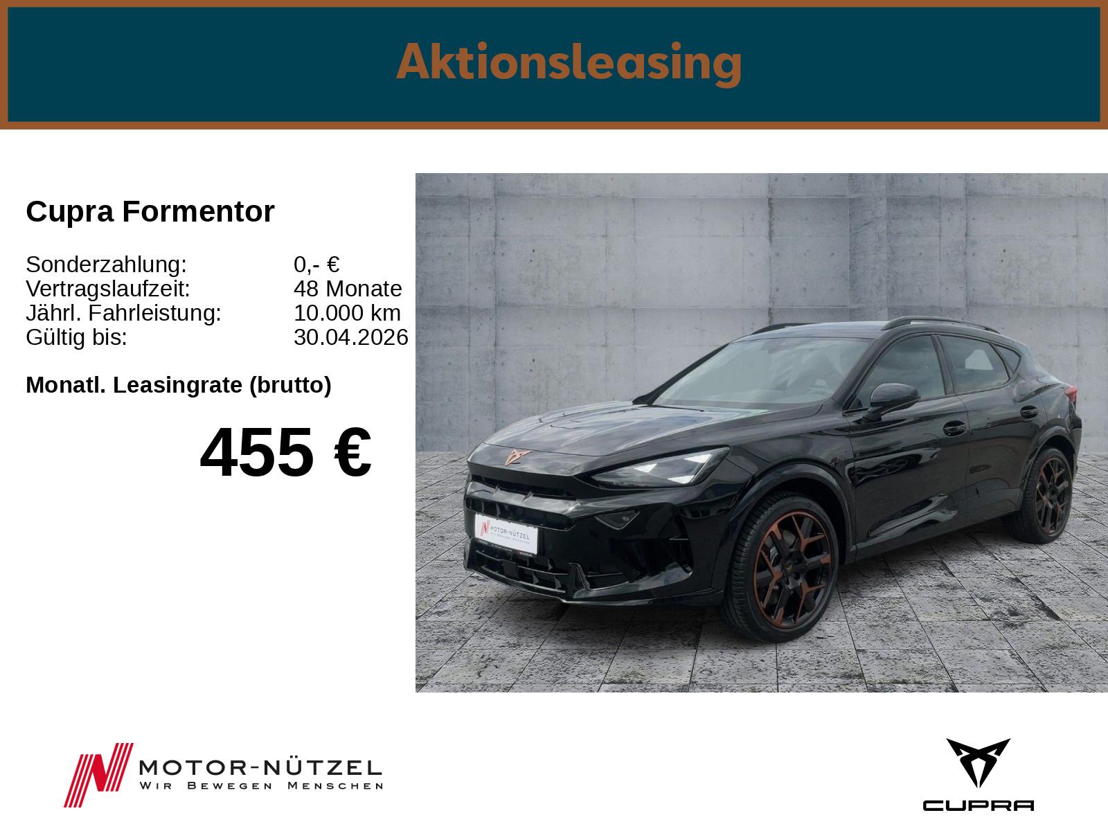 Cupra Formentor VZ 265PS/ AHK/ Sennheiser/ MATRIX/ SHZ