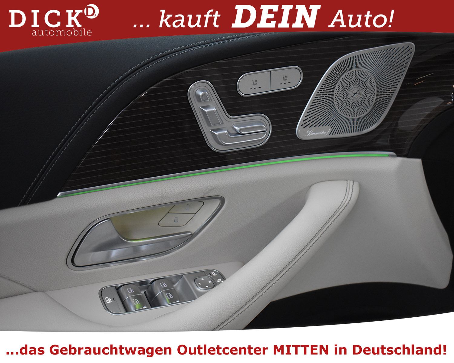 MERCEDES-BENZ GLE 350d 4M 2X AMG Line NIGHT+LED+HEAD+BURM+360+ - Image 16