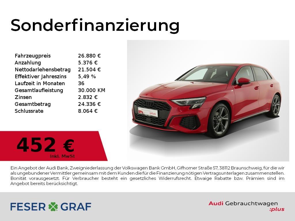 Audi A3 Sportback S line 35 TFSI virt.Cockpit/ Navi p