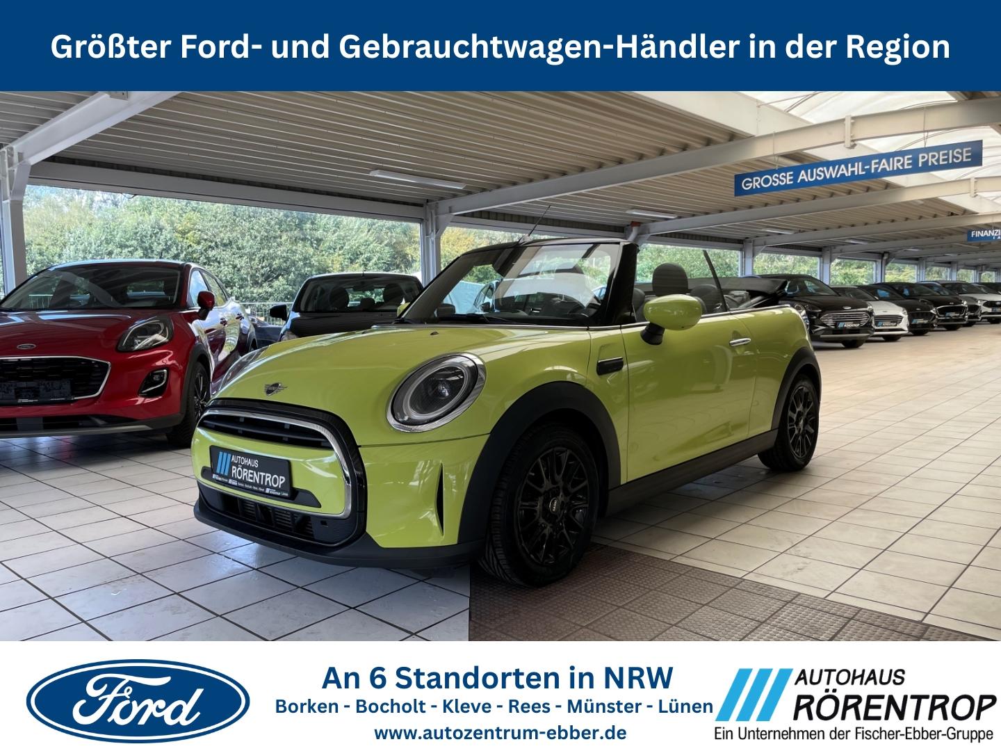MINI One Cabrio 1.5 Navi LED PDC Kamera Leder LM-Felg