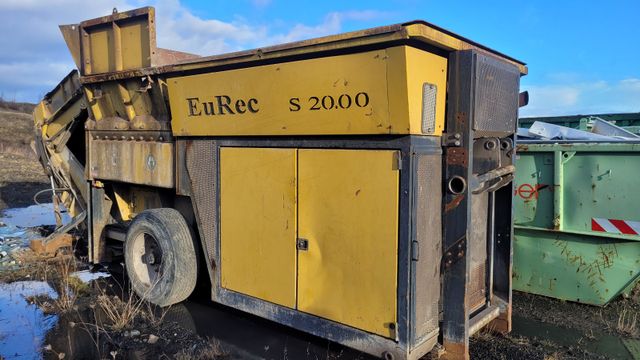 Altele Eurec S 20.00 D Shredder/Zerkleinerer Hakenmobil