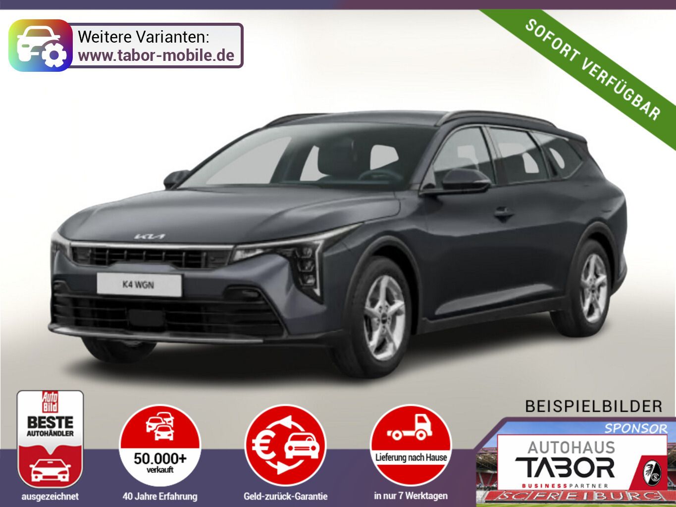 Kia K4 SW Vision DCT ACC LED Nav SHZ PrivG UVP-30%*