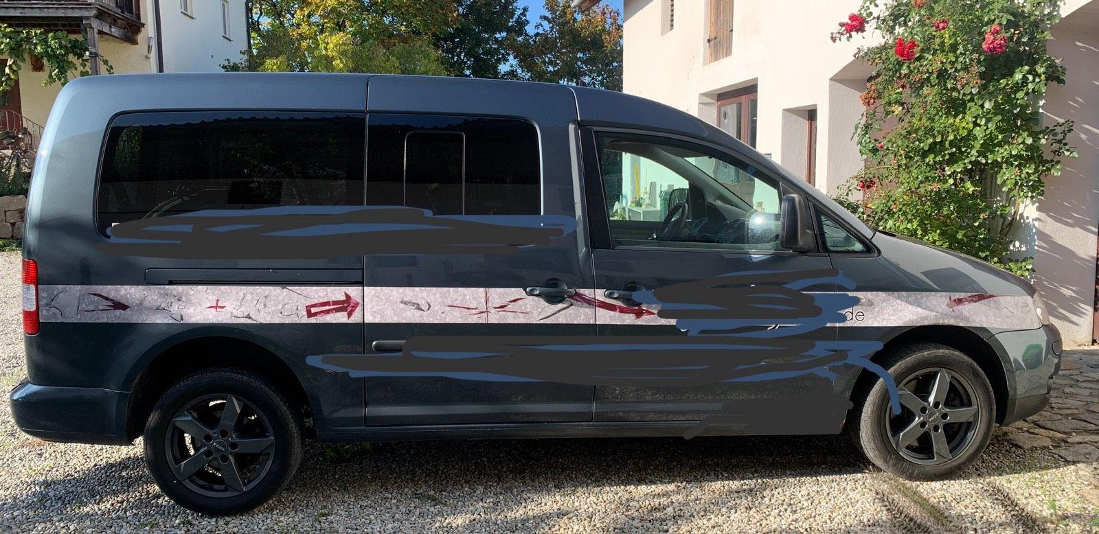 Volkswagen Caddy 2009 — engine 105 HP (77kW)
