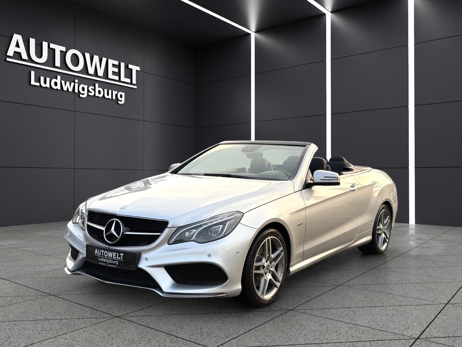 Mercedes-Benz E 250 Cabrio AMG Line LED-NAVI-LEDER-AIR-PDC-ALU