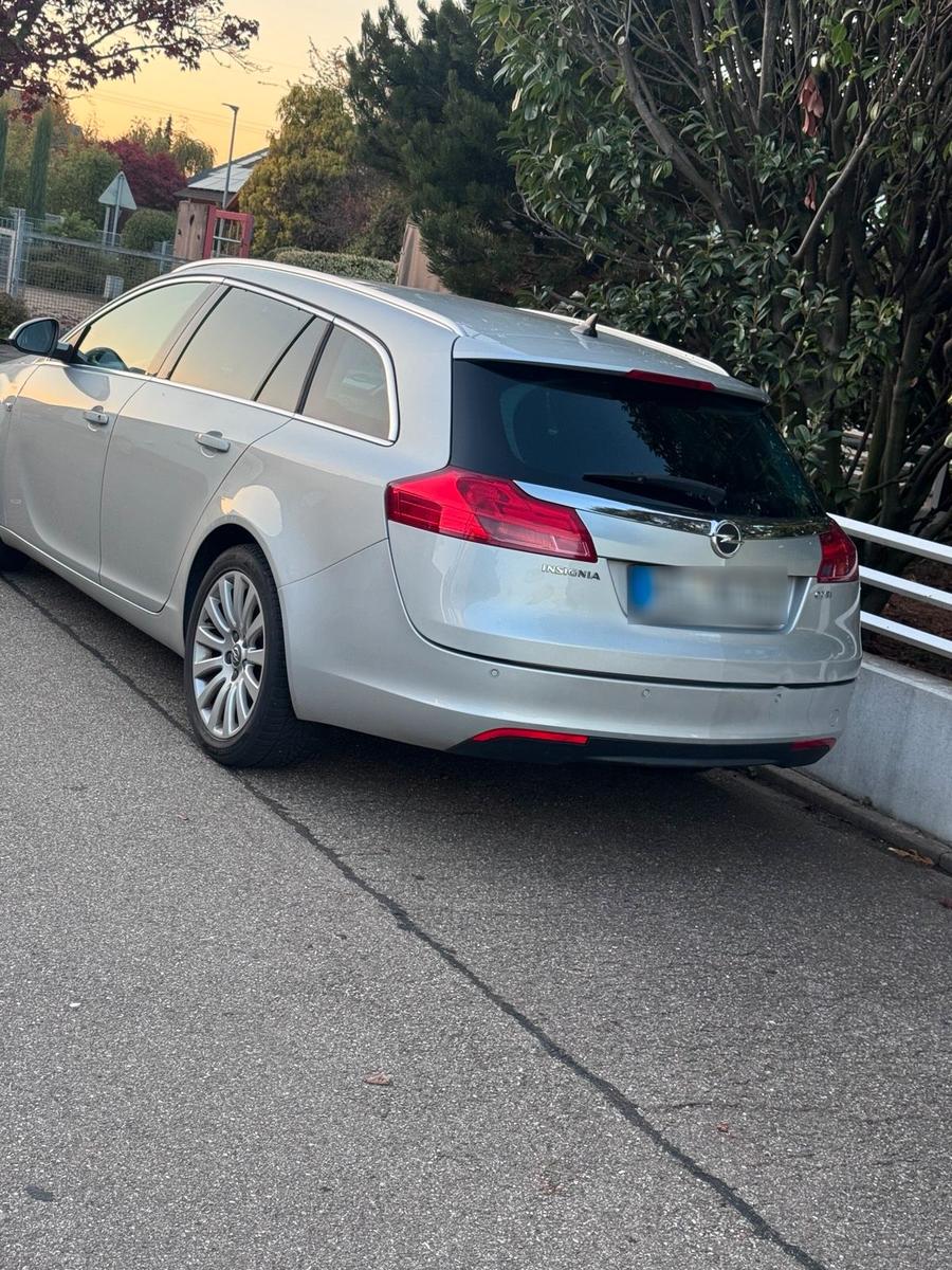 Opel Insignia 2011 — вигляд ззаду