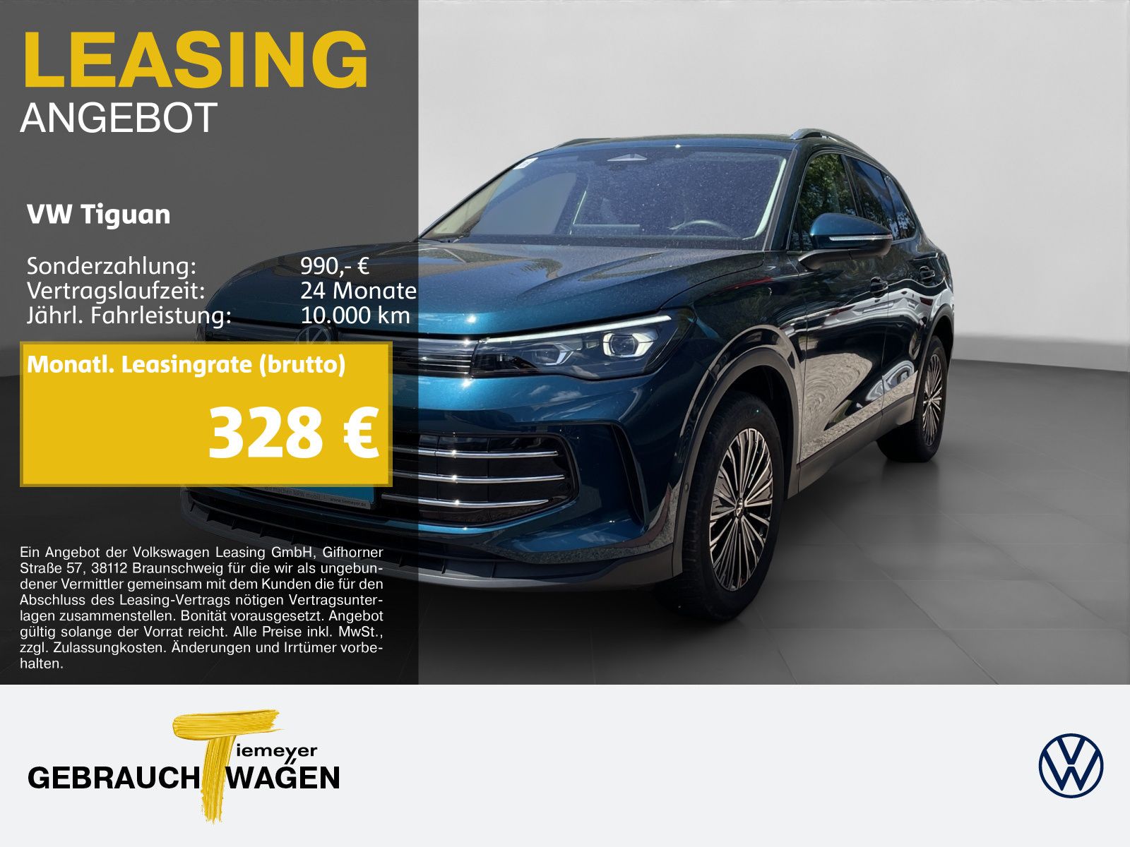 Volkswagen Tiguan 2.0 TDI DSG 4M ELEGANCE ST.HEIZ AHK HARMA