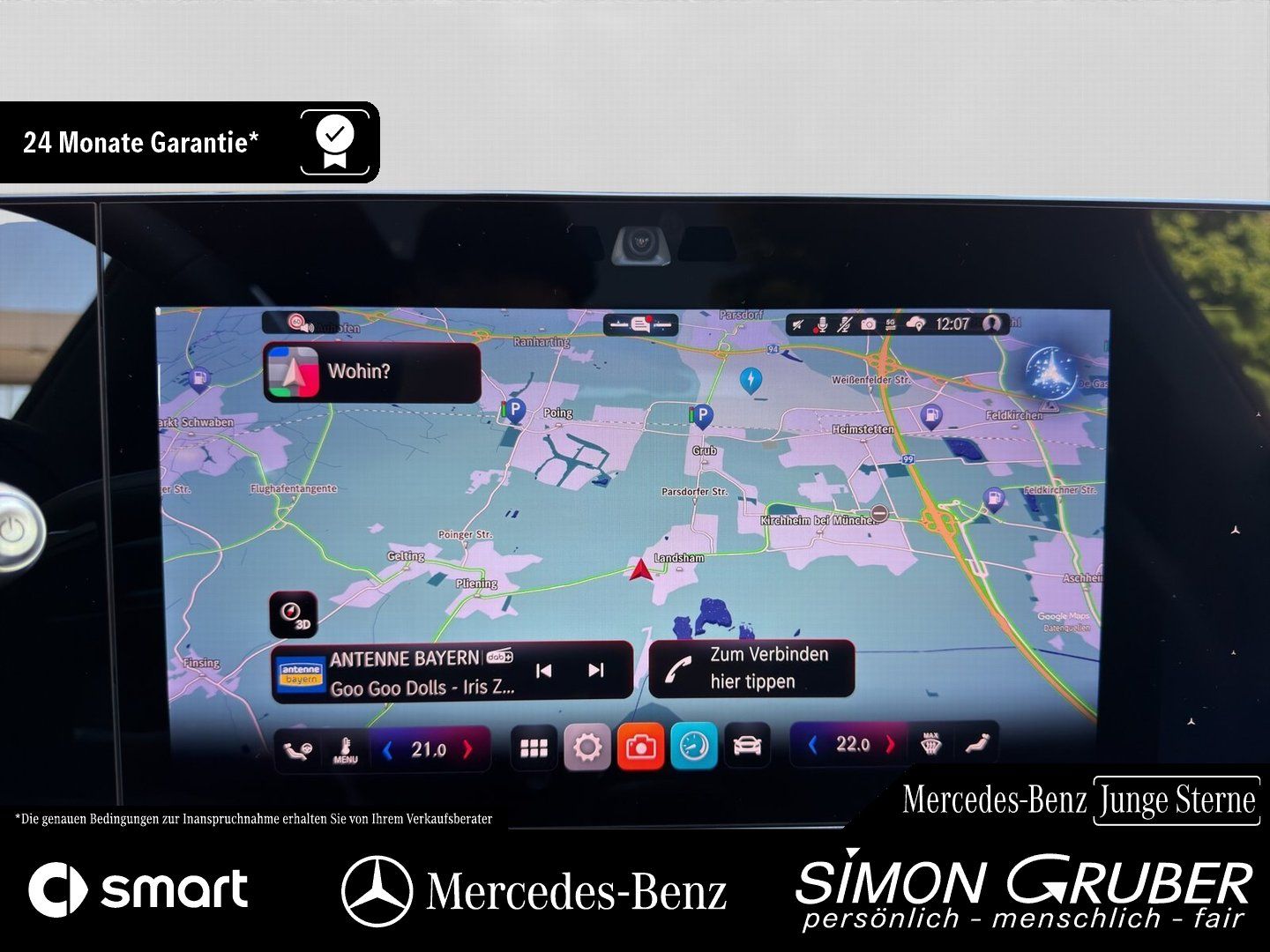 Fahrzeugabbildung Mercedes-Benz CLA 220 AMG Night Superscreen Pano Burm 360 AHK
