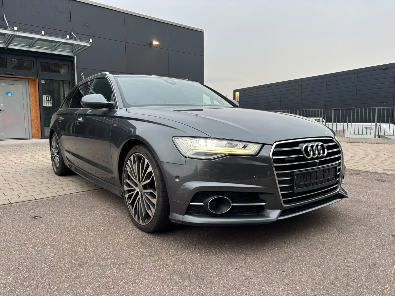 Audi A6 Avant S-Line Competition 3.0 TDI 320ch Quattro - 2 ème main - Toit ouvrant - Pneus toutes saisons - Affichage tête haute - Attelage