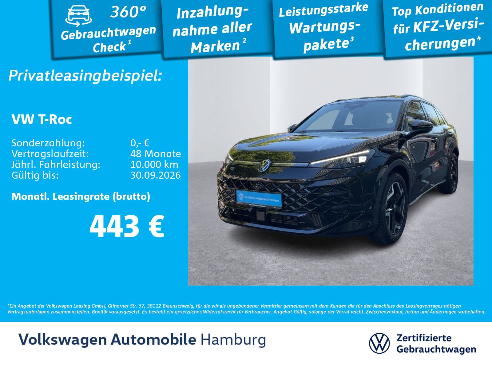 Volkswagen T-Roc R-Line 1.5 eTSI DSG Matrix-LED 360°Kamera foto 2