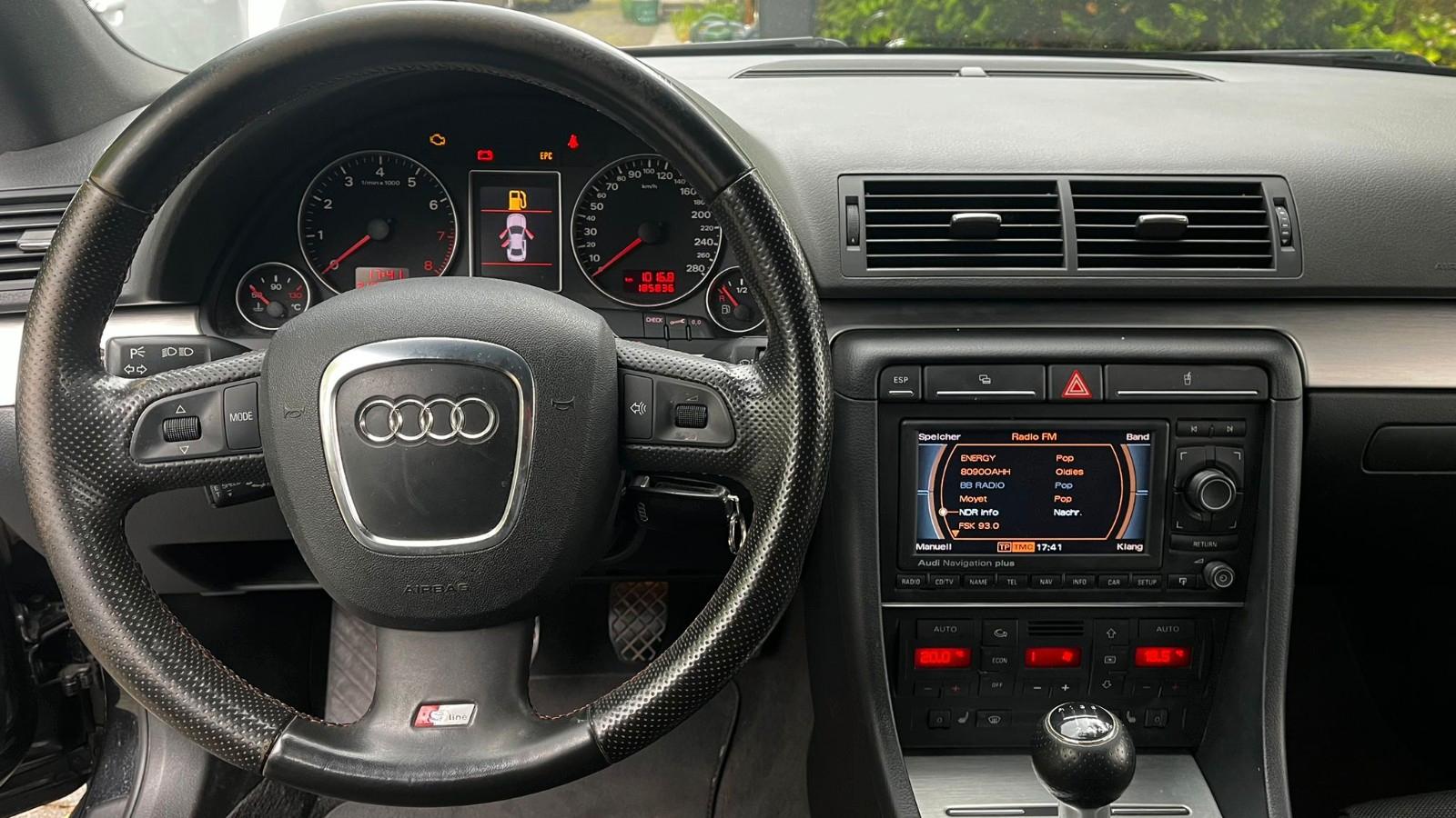 Audi A4 2008 — engine 1.984 cm³, 232 HP (171kW)