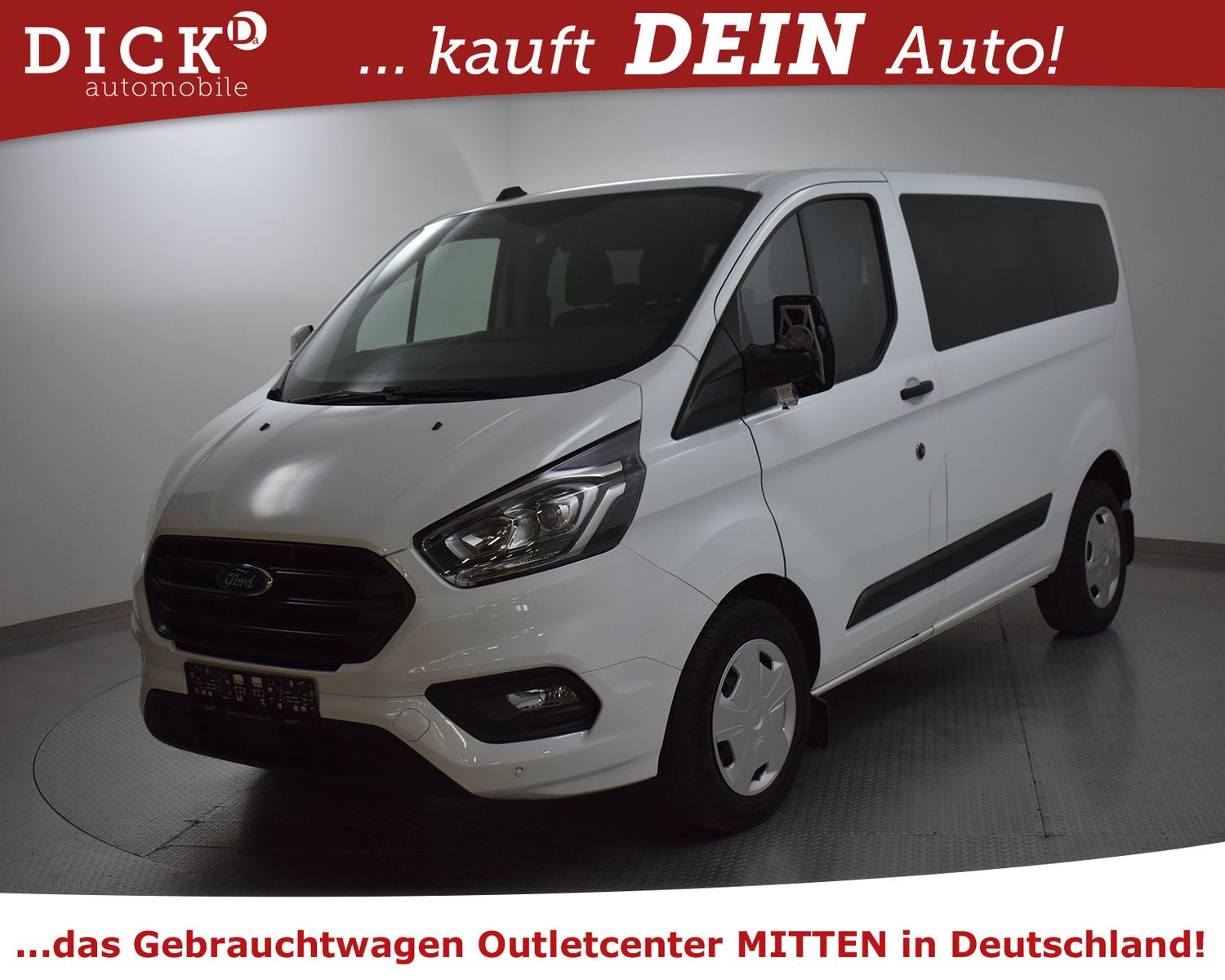 Fahrzeugabbildung Ford Tourneo Cust  2.0d Aut. 320 Trend 9SIT+KLIMA+PDC