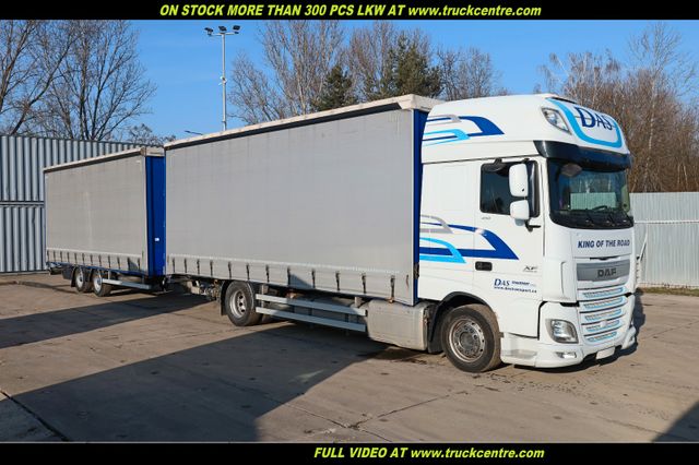 DAF XF 410, EURO 6+TRAILER, 120 m3, 38 PALLETS, TOP