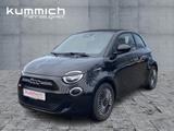 Fiat 500e Cabrio ICON 42 kWh, mit Batteriezertifikat - mit Elektro-Antrieb: Schwarz, mit Klimaanlage, Batteriezertifikat