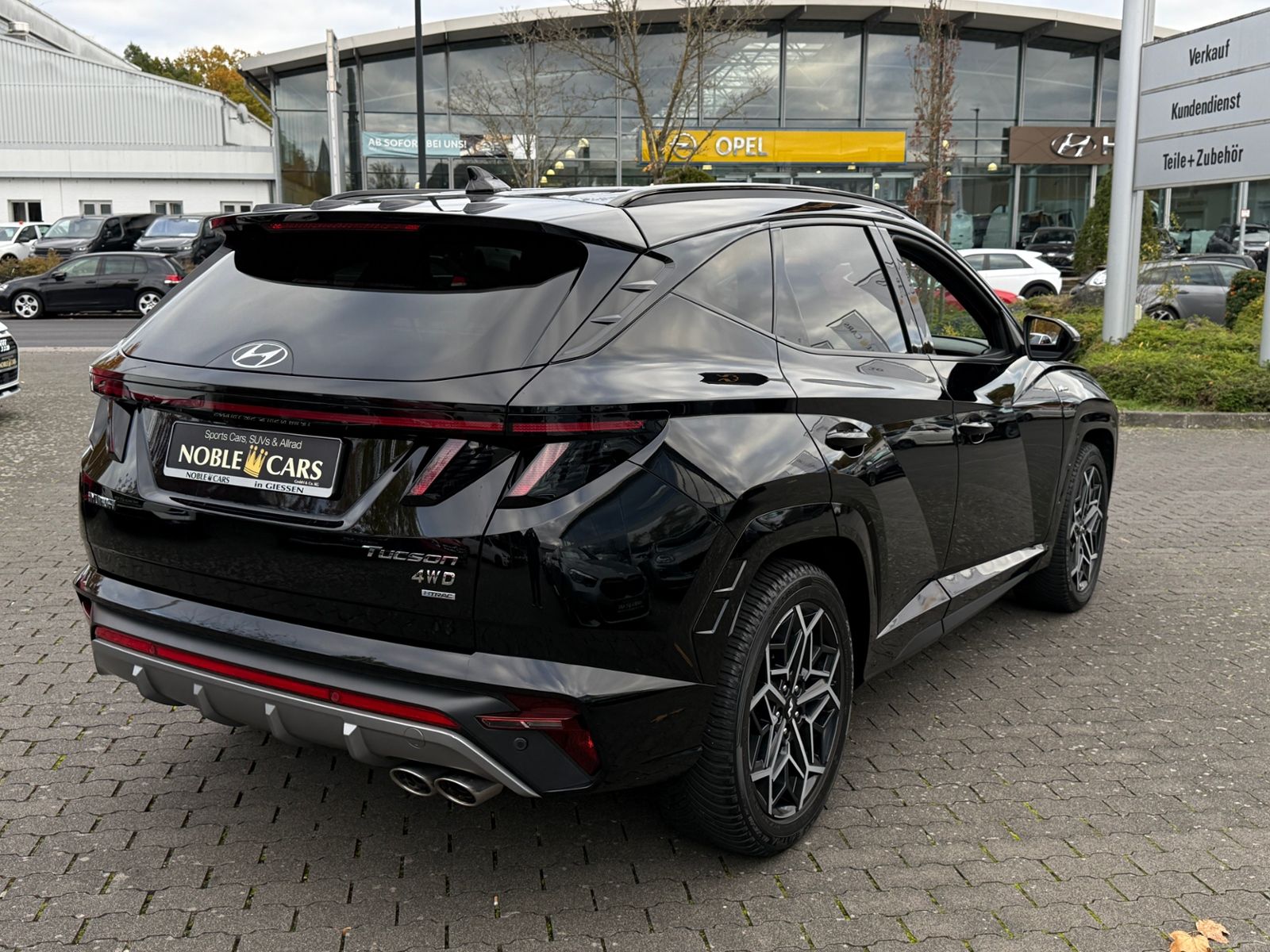 Fahrzeugabbildung Hyundai TUCSON N Line MHEV 4WD AHK 360° ACC