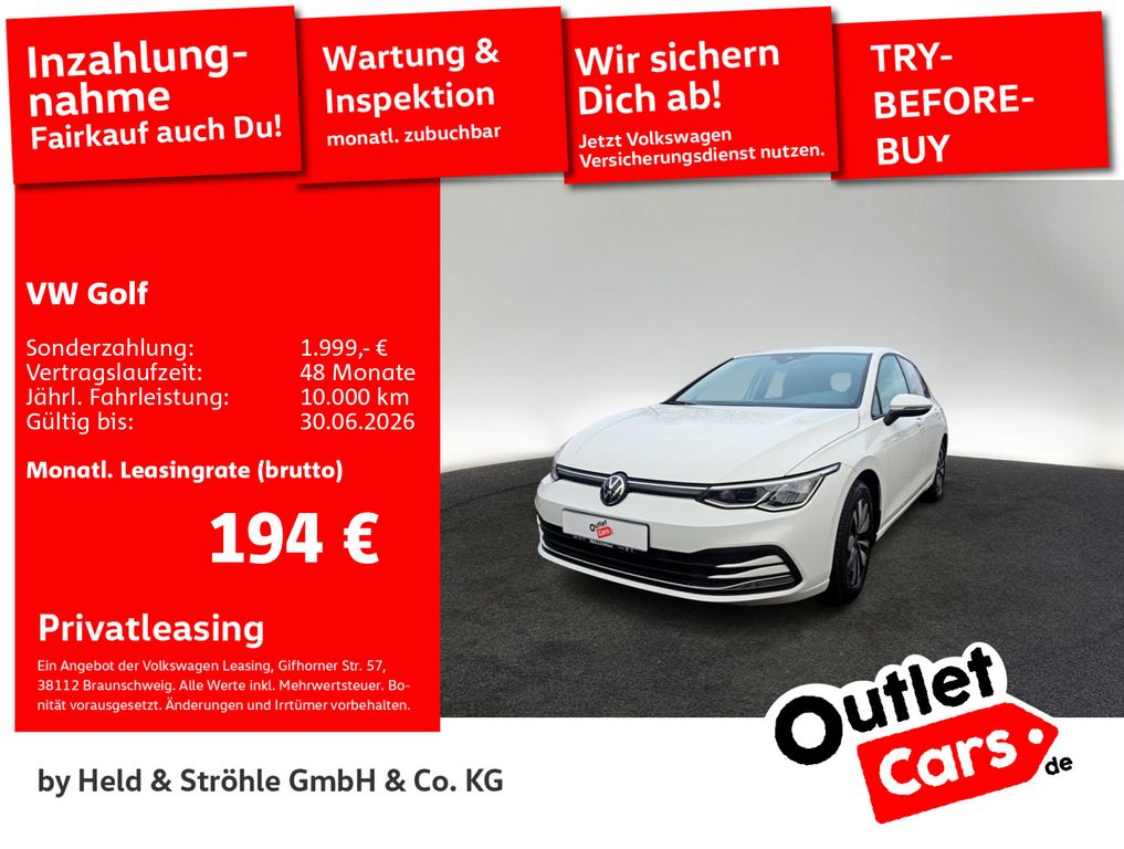 Golf 8 MOVE 1.5 TSI LED PDC SHZ APP DAB NAV-VORB