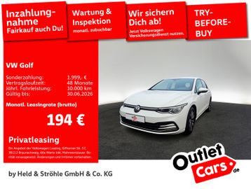 Volkswagen Leasingangebot: Volkswagen Golf 8 MOVE 1.5 TSI LED PDC SHZ APP DAB NAV-VORB