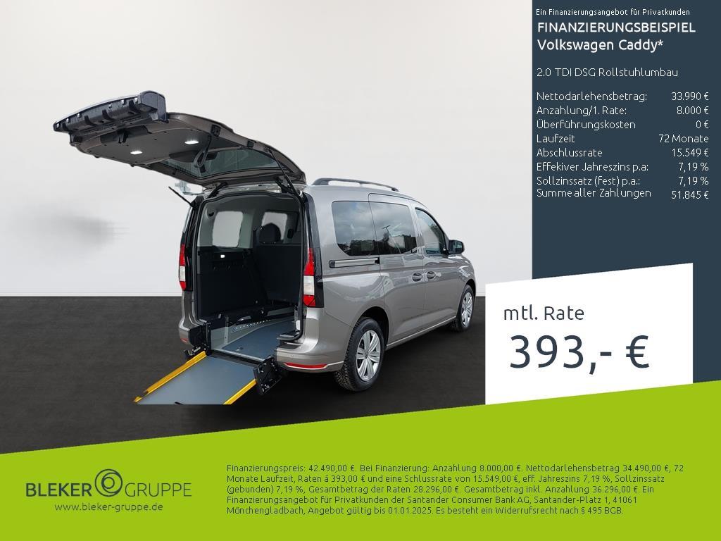 Volkswagen Caddy 2.0 TDI DSG Rollstuhlumbau