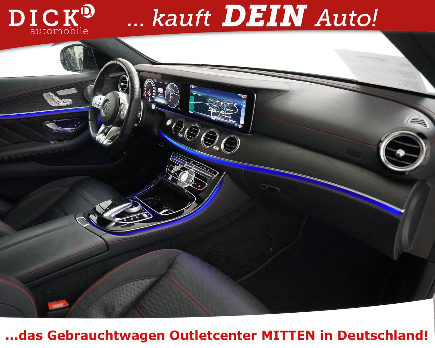 Fahrzeugabbildung Mercedes-Benz E53 AMG 4M+ NIGHT+LUFT+PANO+BURM+360+MEMO+20+VOL